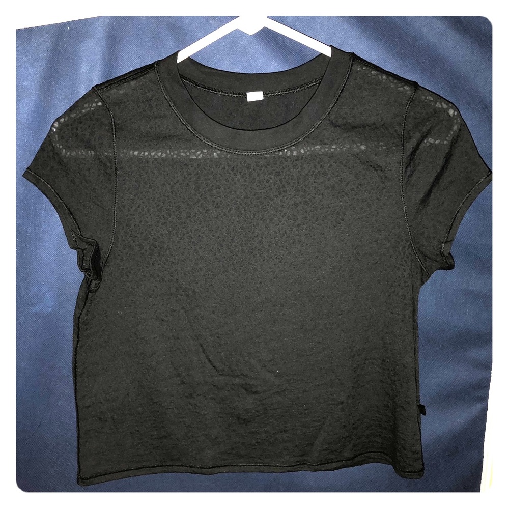 lululemon crop top size 4